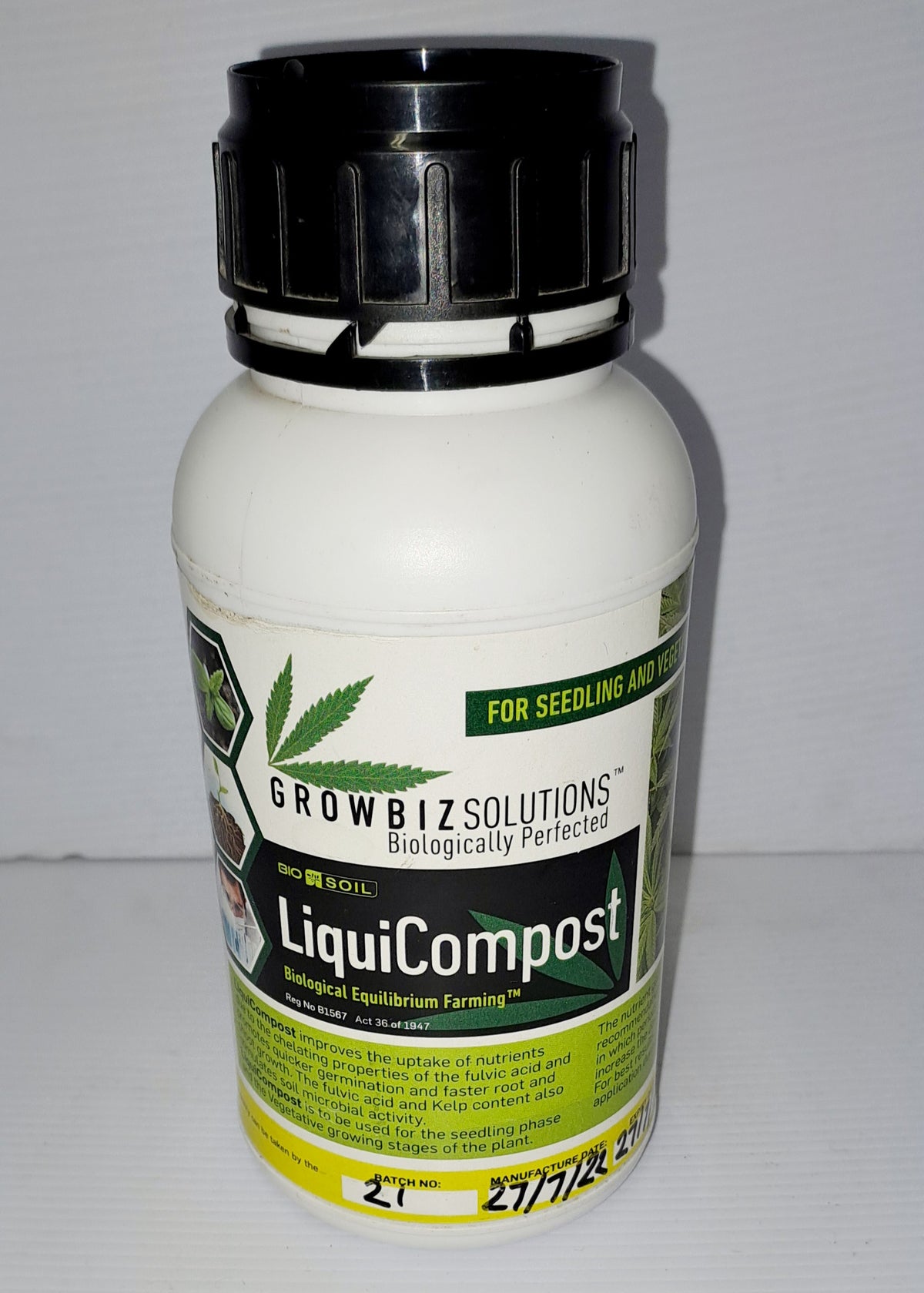 Cannabiz Solutions|Liqui Compost|1LT|(Vegging Nutes) - 1LT