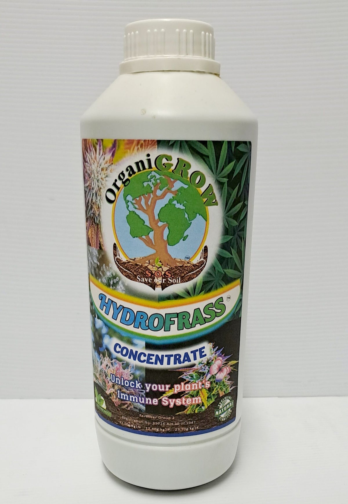 Organi Grow - Hydrofrass - Cannabis and Hemp - 1lt