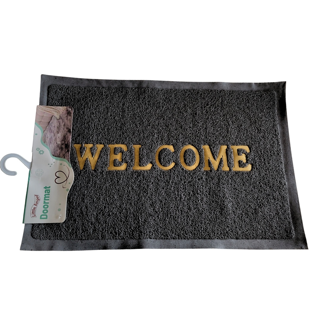 Master Welcome Doormat | Non-Slip Vinyl Loop Mat | Indoor & Outdoor|
