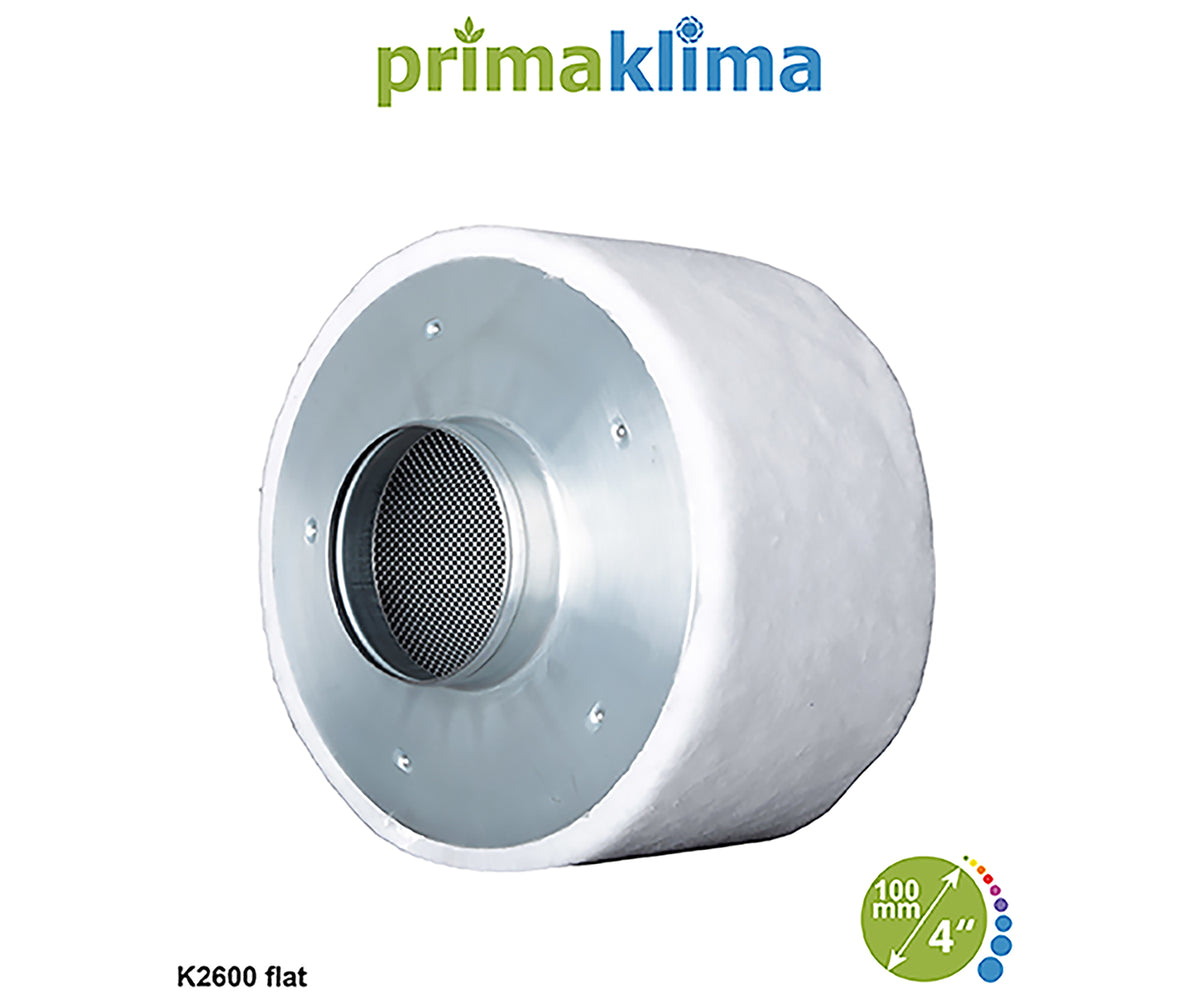 PRIMA KLIMA Carbon Filter - K2600 FLAT – (100MM)