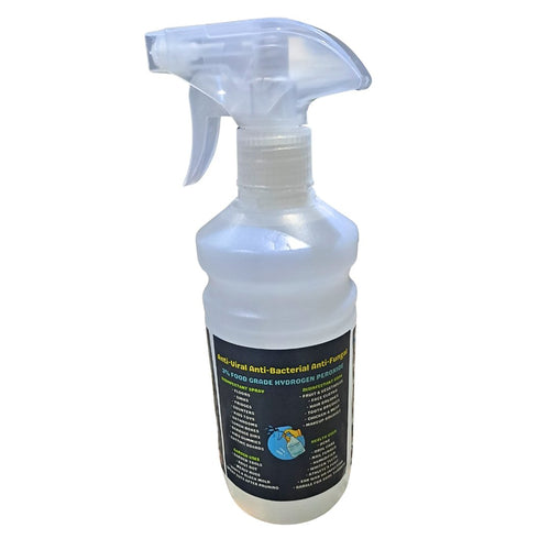 Hydrogen Peroxide 3% Food Grade - 500ml