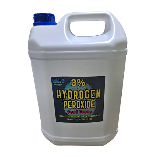 Hydrogen Peroxide 3% Food Grade - 5LT