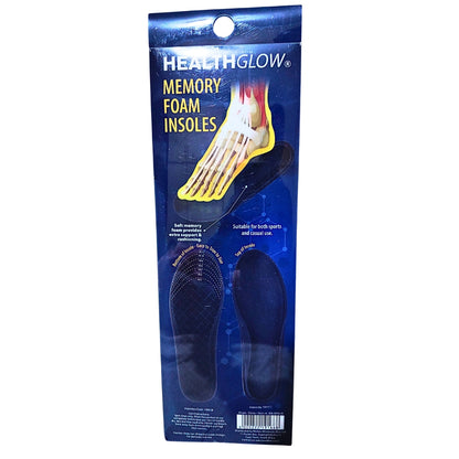 Premium Memory Foam Insoles|Unisex|Extra Thick Cushioning| Comfort