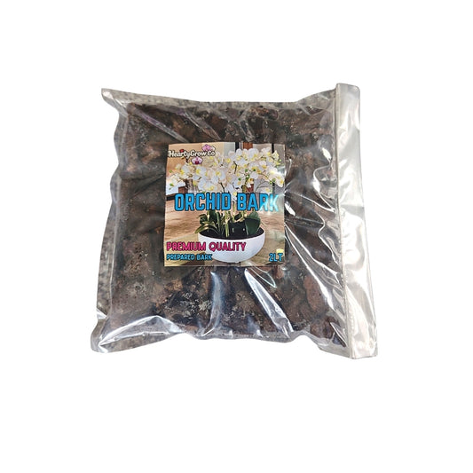 Orchid Bark - Prepared Growing Medium - 2 Litre