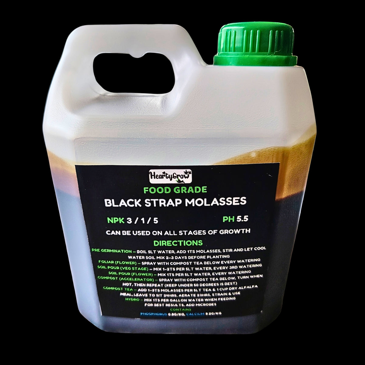 Black Strap Molasses 2kg |Value Size| [Unsulphered]