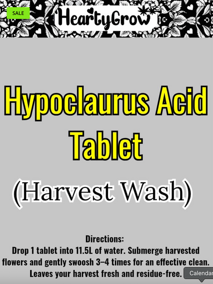 Bud Wash Tablet (Hypochlorous Acid)