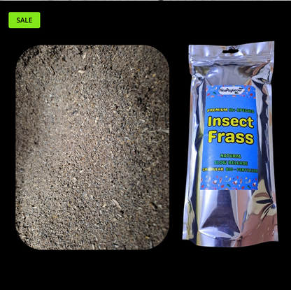 Hearty Grow ~ Insect Frass |800g| Value Bag