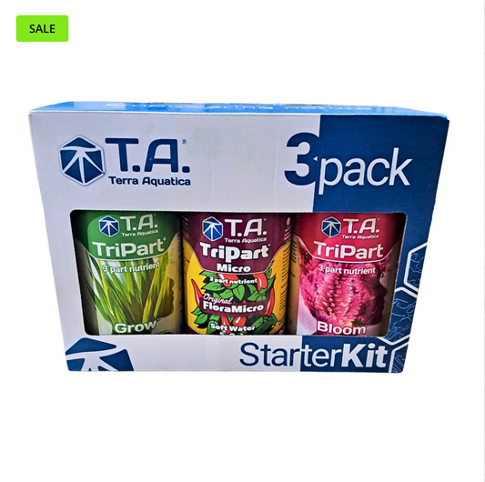 Terra Aquatica Tri-Part Starter Kit - Soft Water